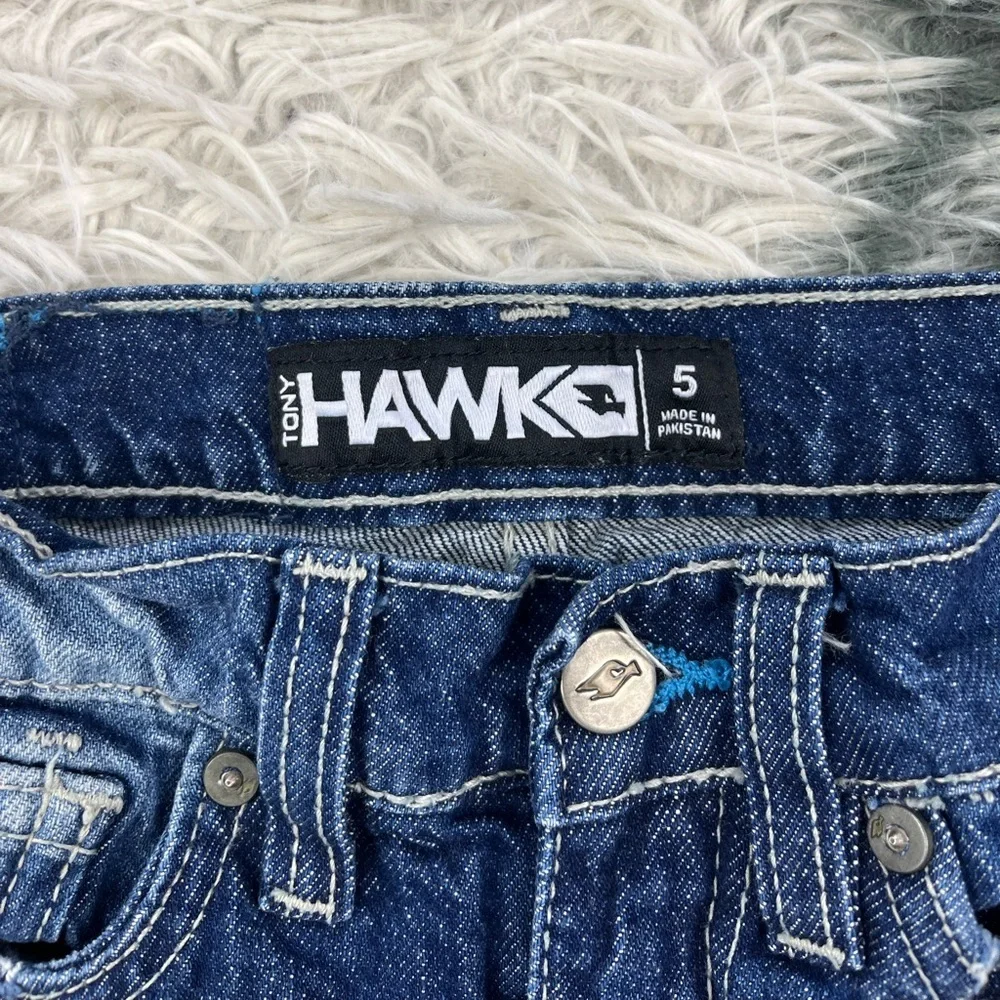 Tony Hawk Kids Boys Distressed Jean Shorts Size 5